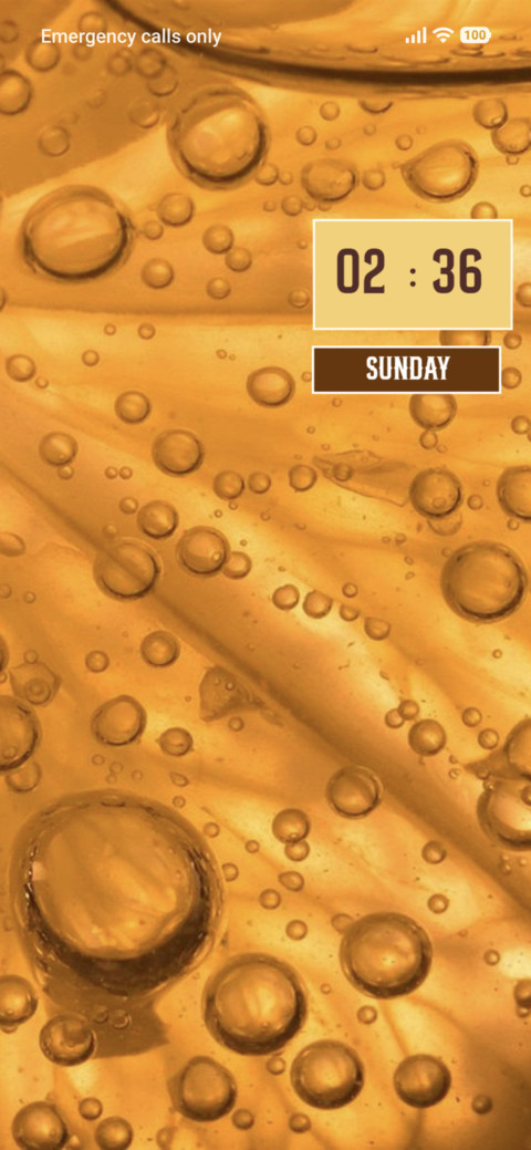 Orange Bubble screenshot