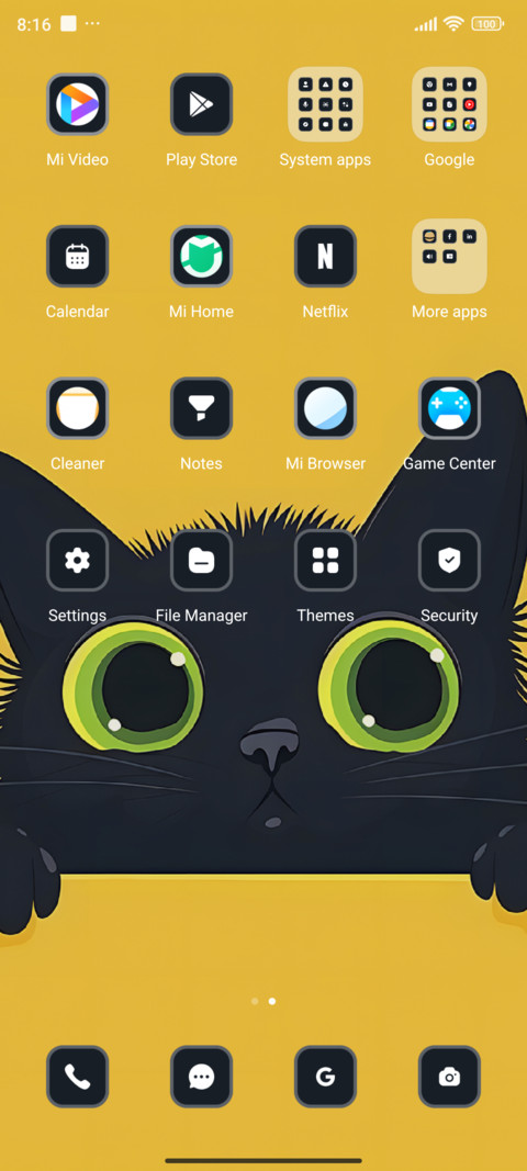 Cat screenshot