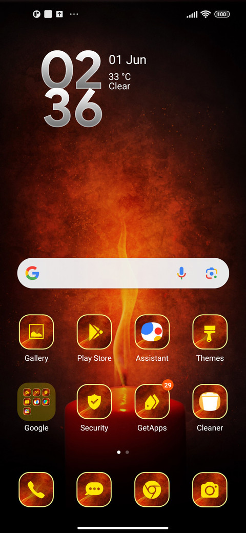 fire candle screenshot