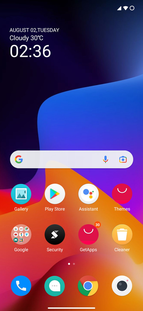 OxygenOS M screenshot