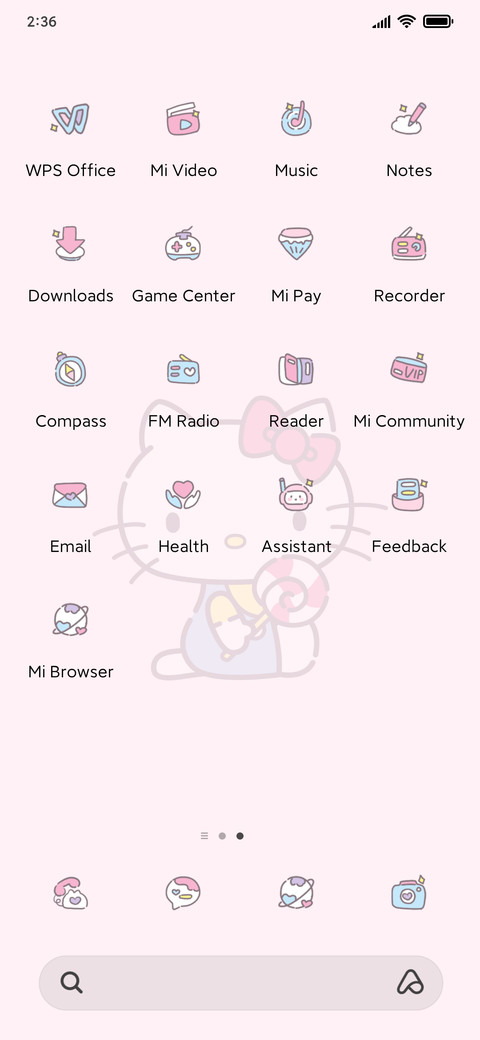 Pink Blue keador screenshot