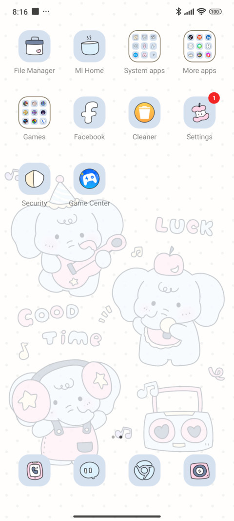 Cute Elephant Band screenshot