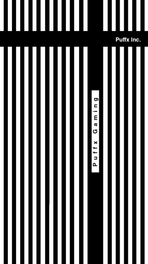 Black In White straight line screenshot