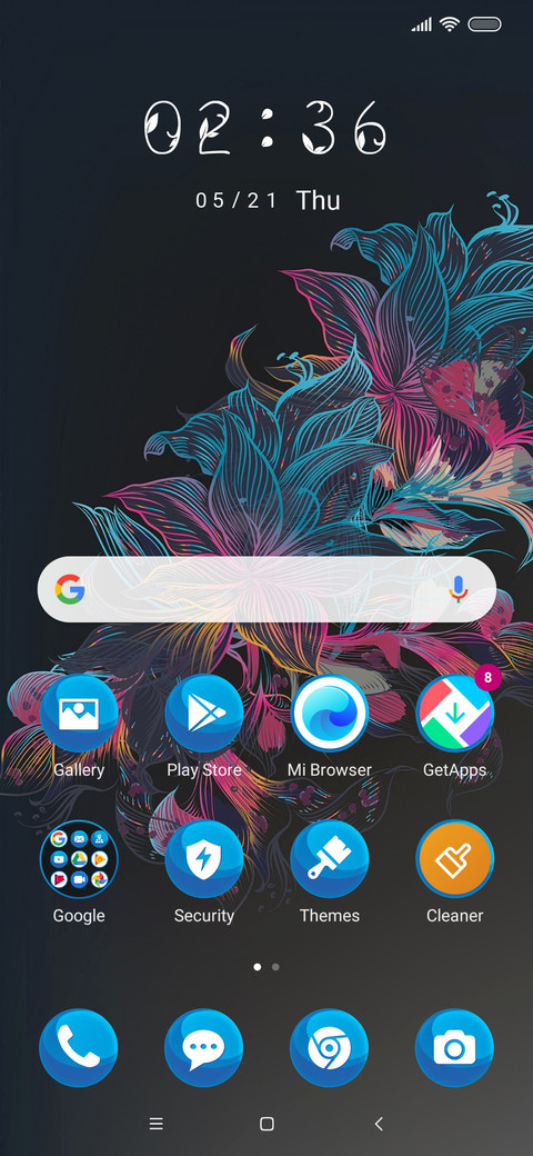 Retro Flower_3MDP screenshot