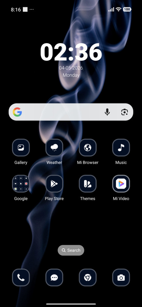 Smoke screenshot