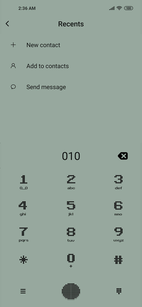 Old style screenshot