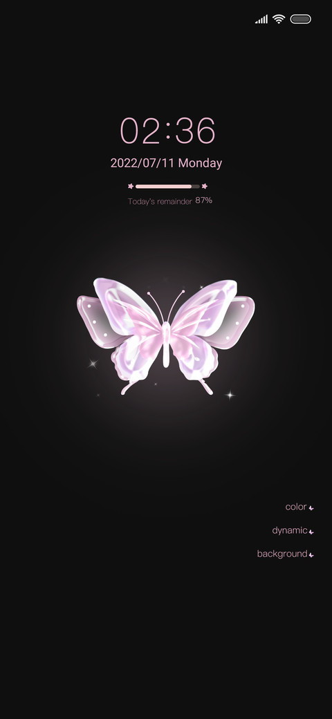 simple butterfly screenshot