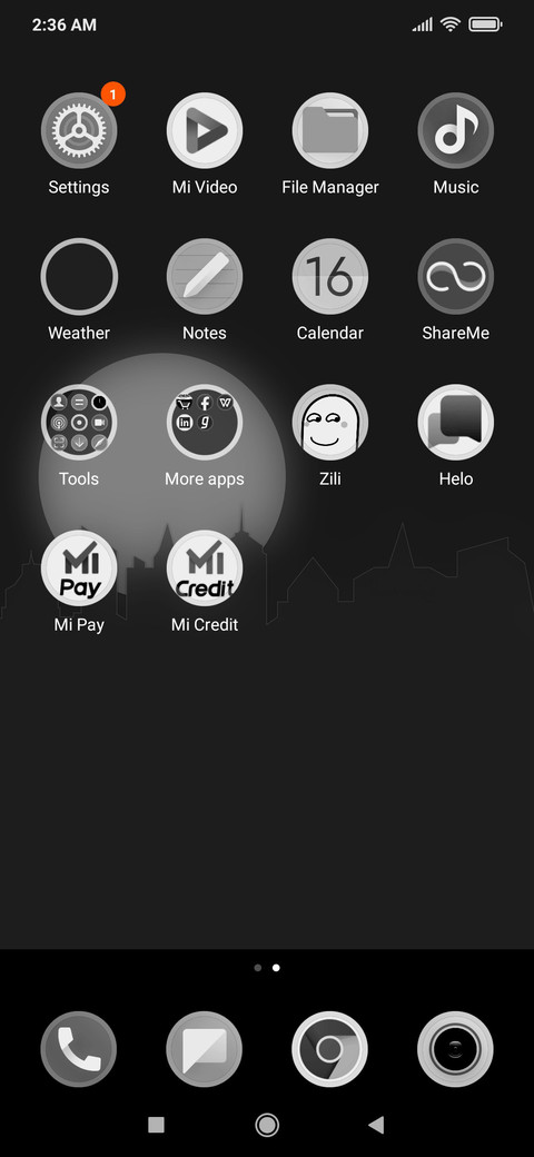 B22 N Theme screenshot