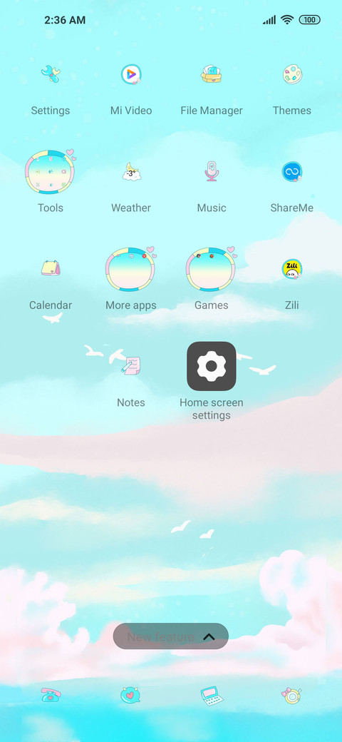 Fresh keyboard screenshot