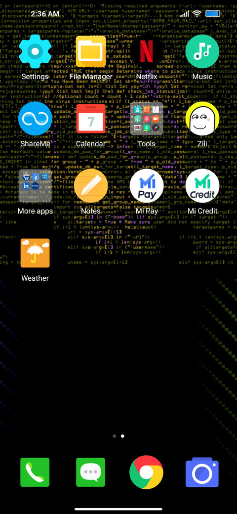 CodeX Ui screenshot