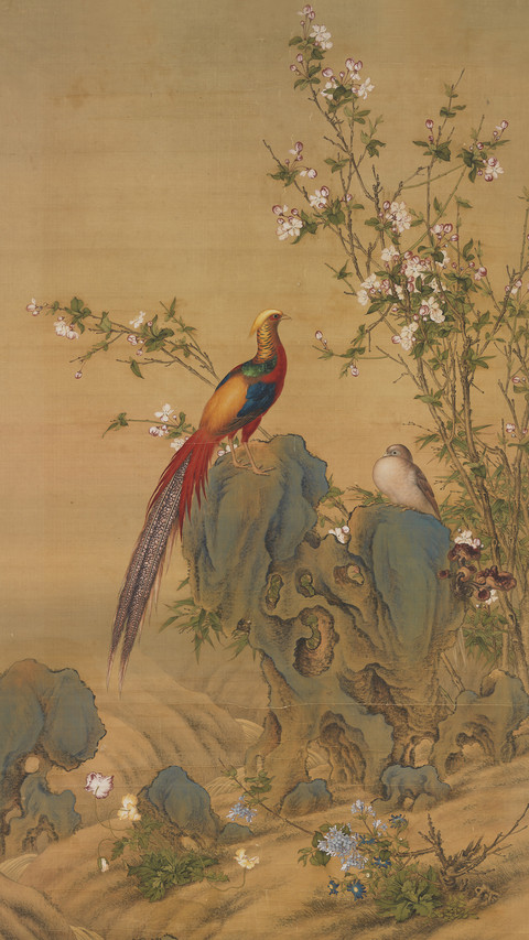 清代花鸟画作品欣赏 screenshot