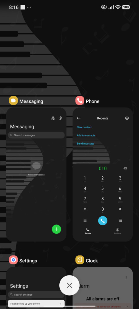 Black White Keys screenshot