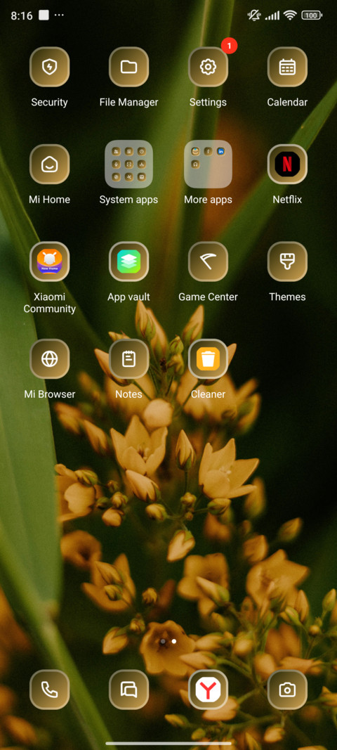 Garden screenshot