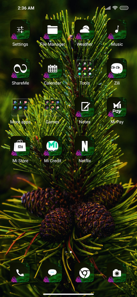 Pine si screenshot
