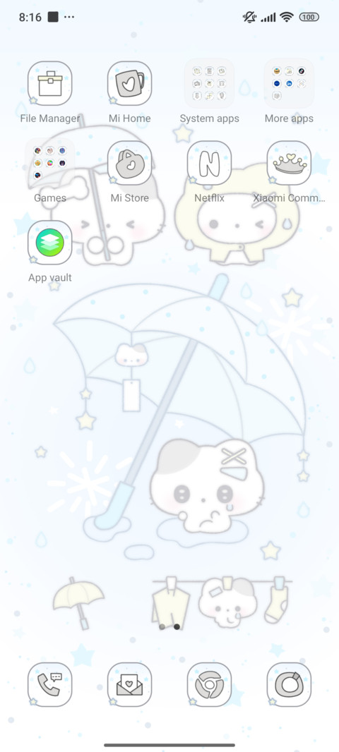 Rainy Cool Kitty screenshot