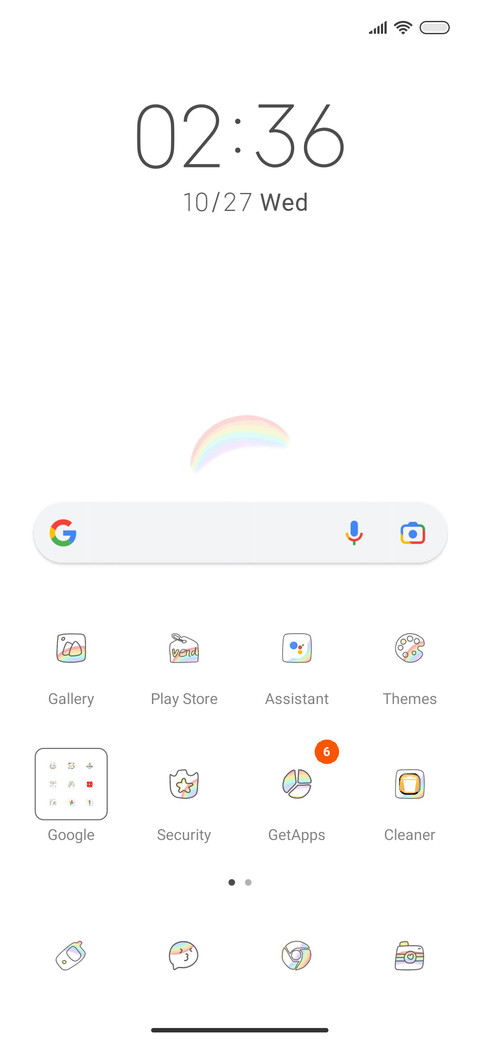 Element switching screenshot