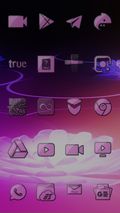 Purple Flowers V2 screenshot
