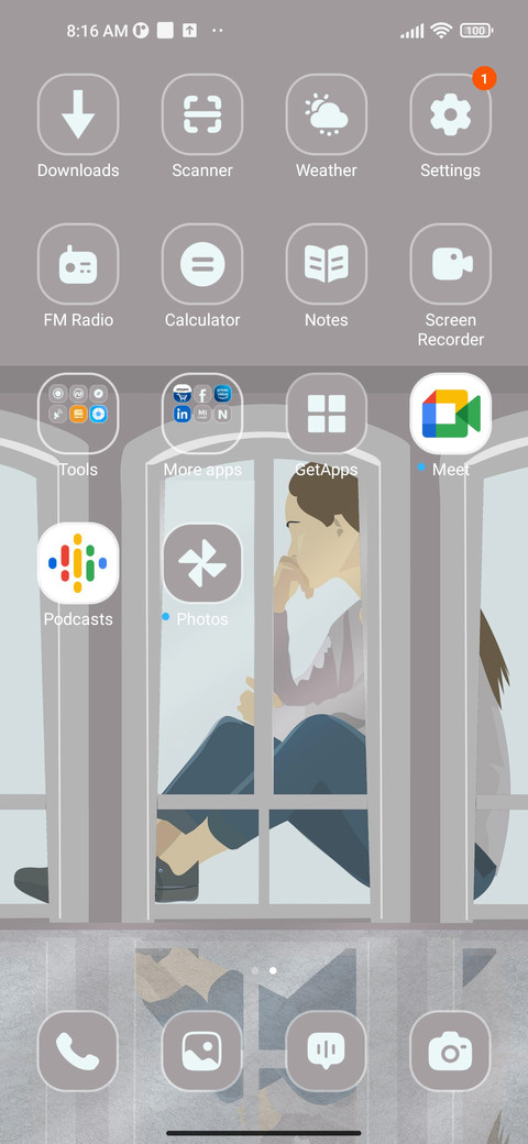 Sitting Woman screenshot