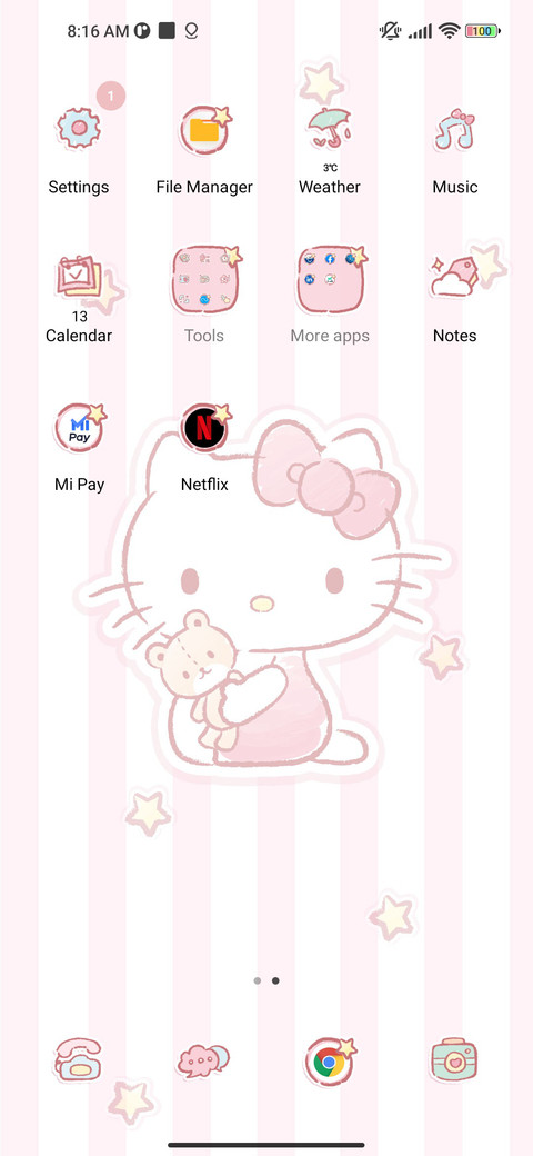 Pink baby screenshot