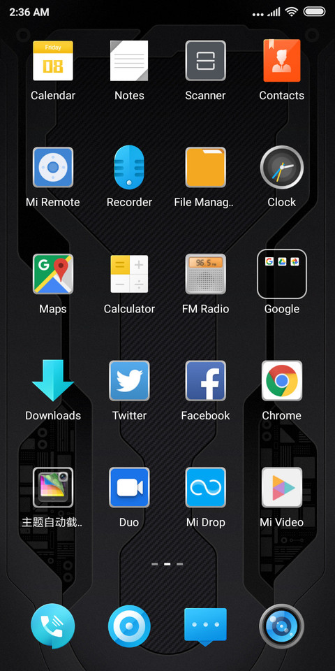 Mi9 TE screenshot