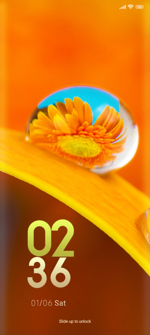 colorful drops screenshot