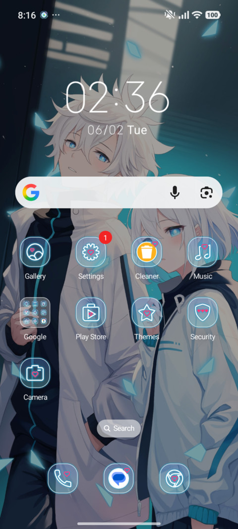 Cyan Twin Gaze screenshot