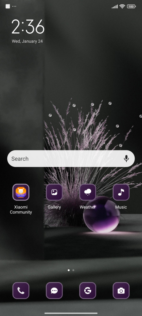 Glass screenshot