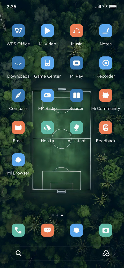 Green Soccer Field screenshot