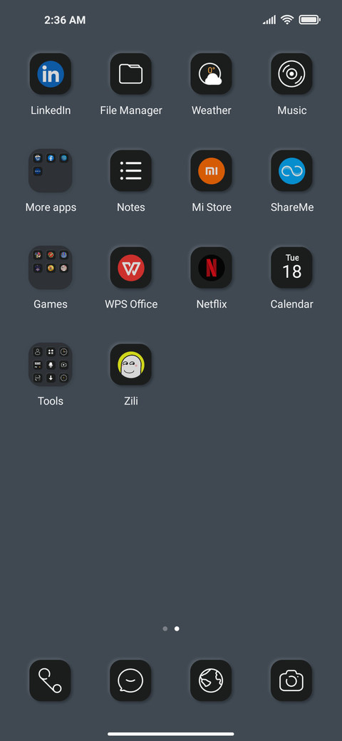 Gray METAL screenshot