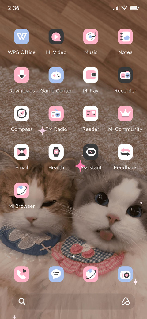Ins cute cat screenshot