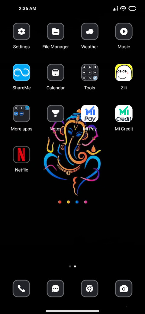 Colorful Ganesha screenshot