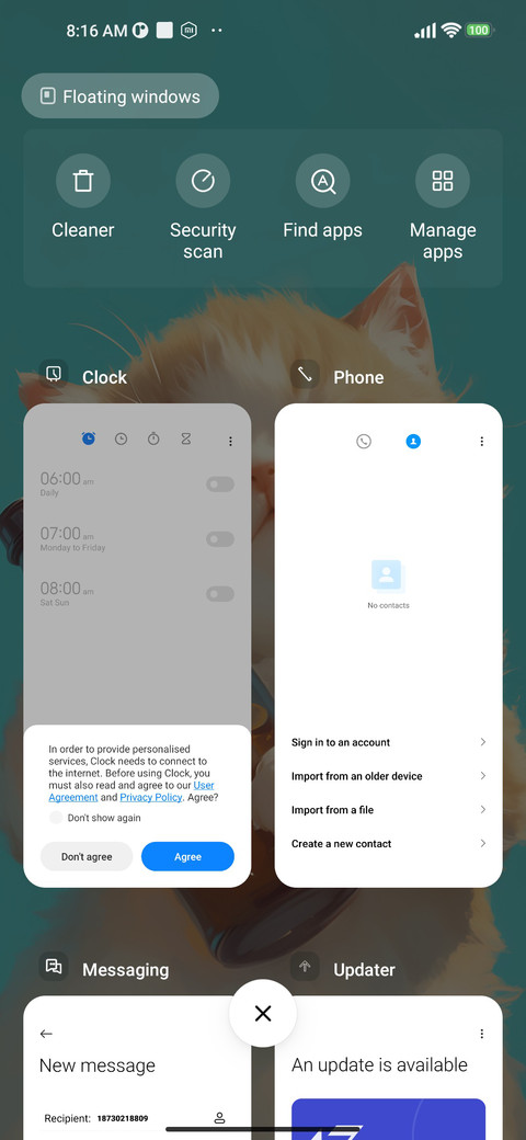 Yellow cat screenshot