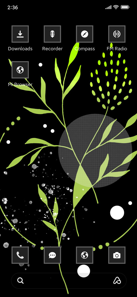 Pastel Leaf screenshot