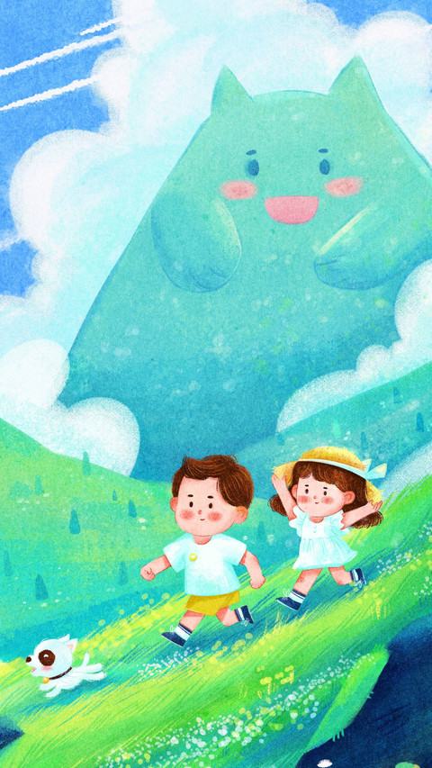 Young children grow the fastest in spring screenshot
