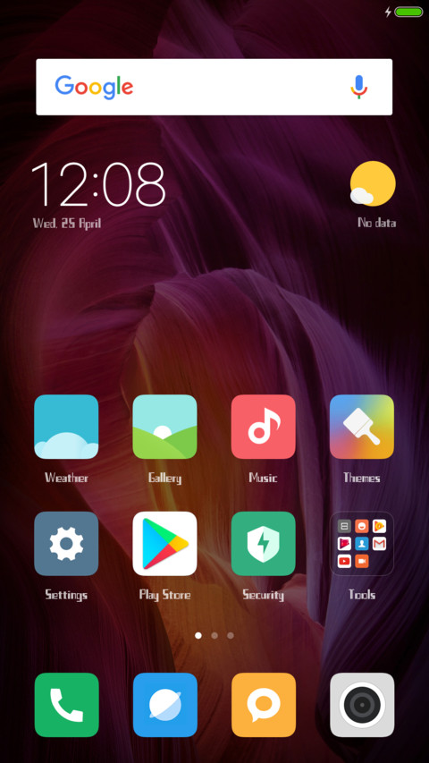 Moby Stripe screenshot