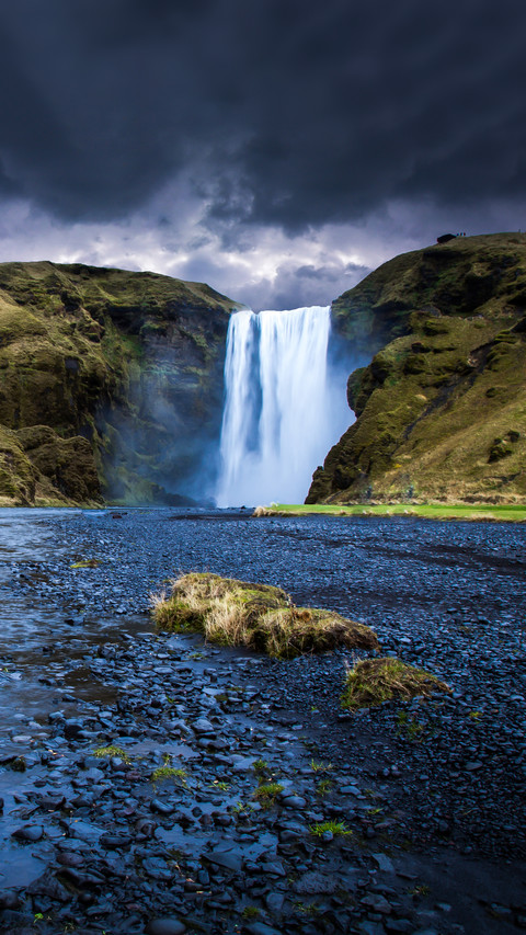 Skoga falls iceland screenshot