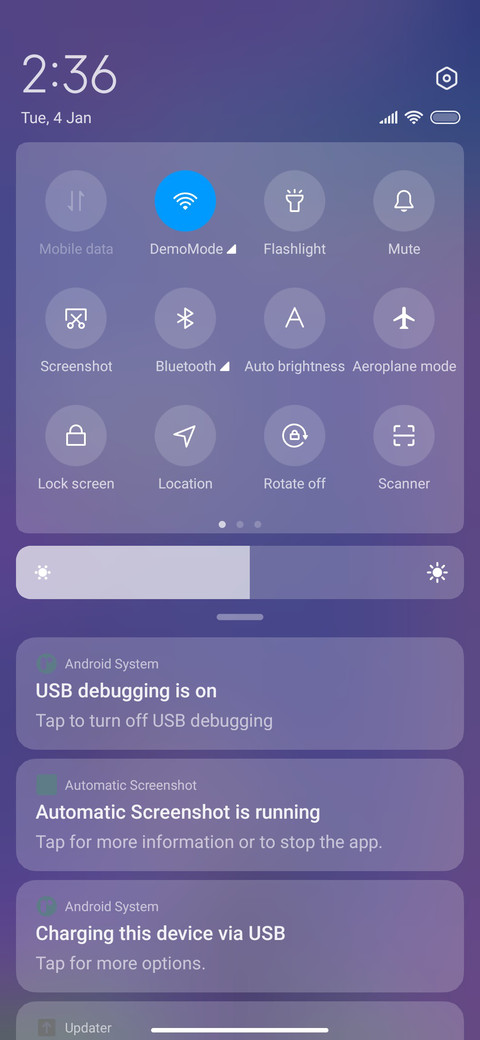 Wind chimes screenshot