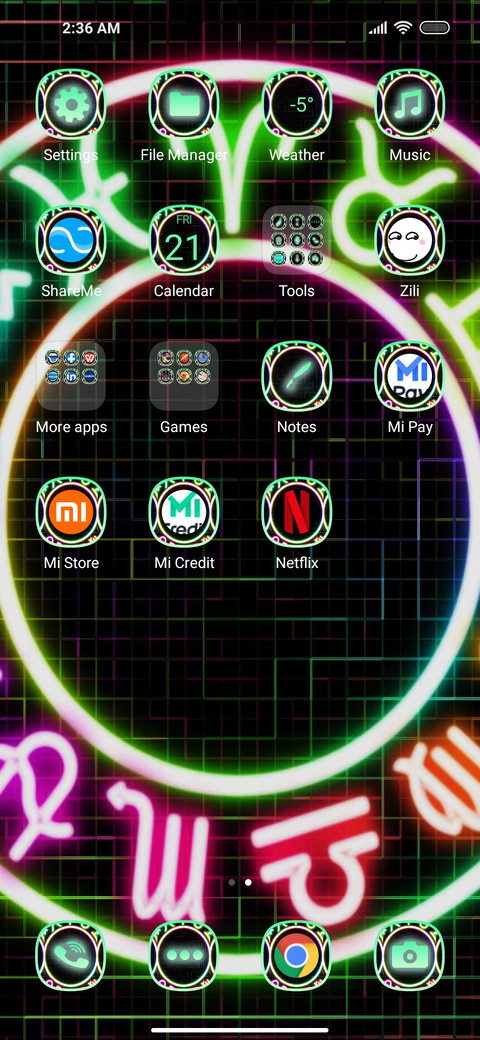 Zodiac Lights screenshot