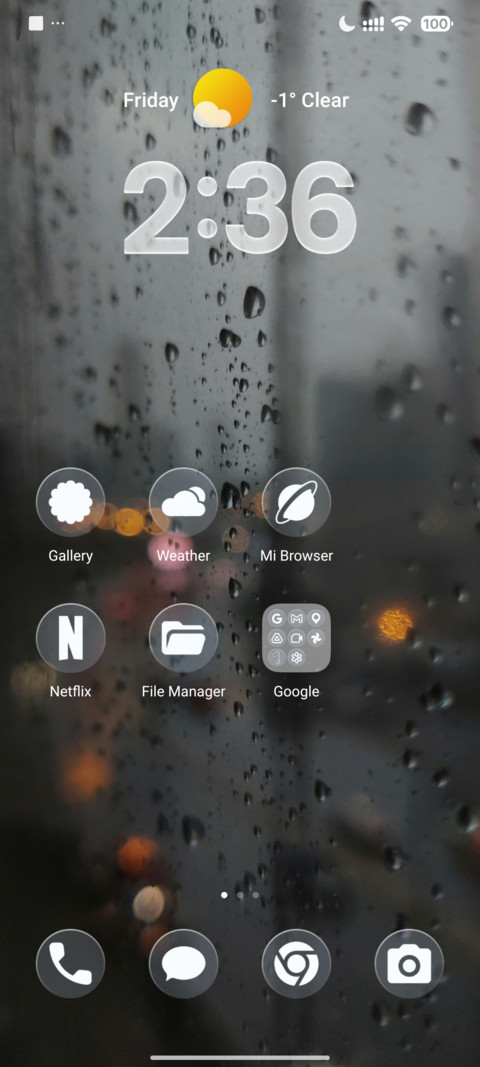 GlassyM screenshot