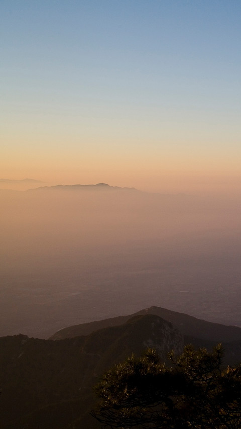 At the top of the mountain peak screenshot