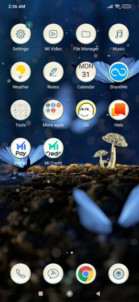 Buttefly Glitter_3MDS screenshot