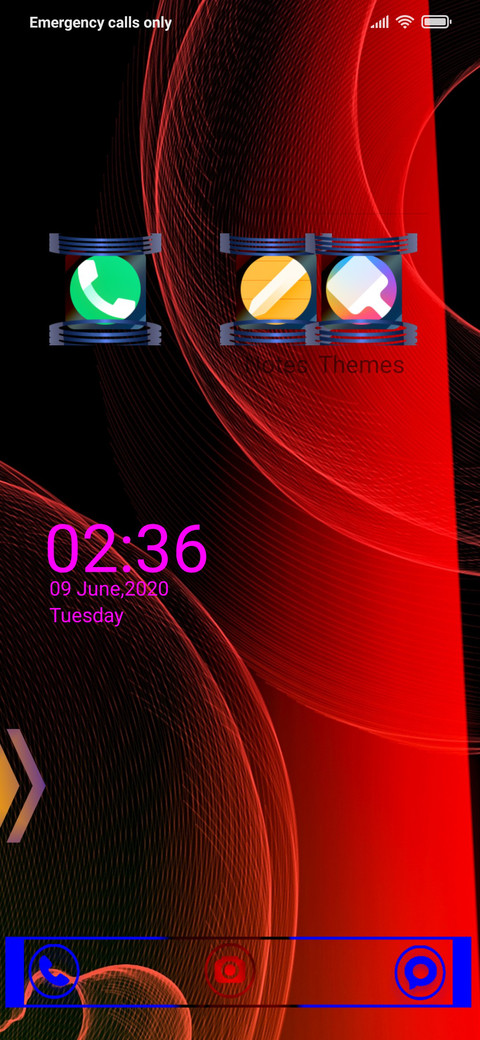 Dark-Red UI_DWM4 screenshot