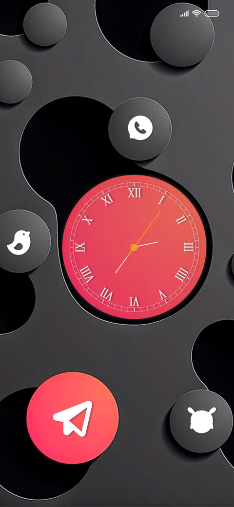 3D Clock screenshot