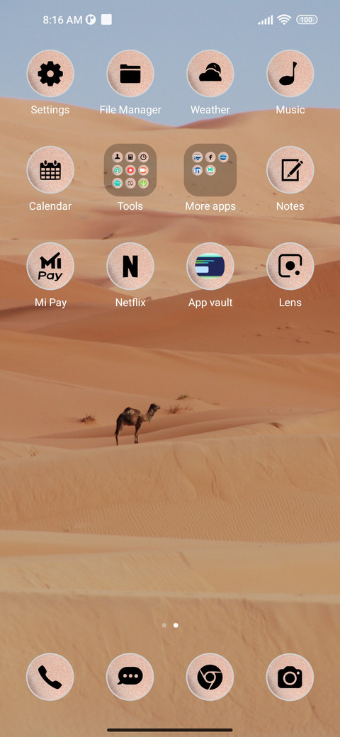desert camel screenshot