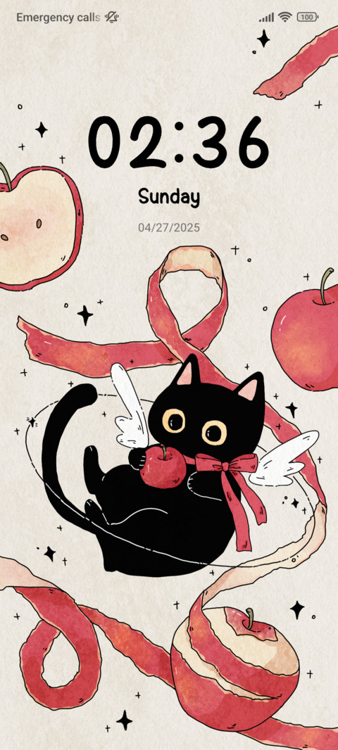 apple cat screenshot