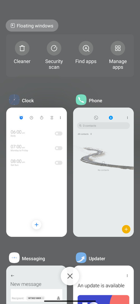 Minimum screenshot