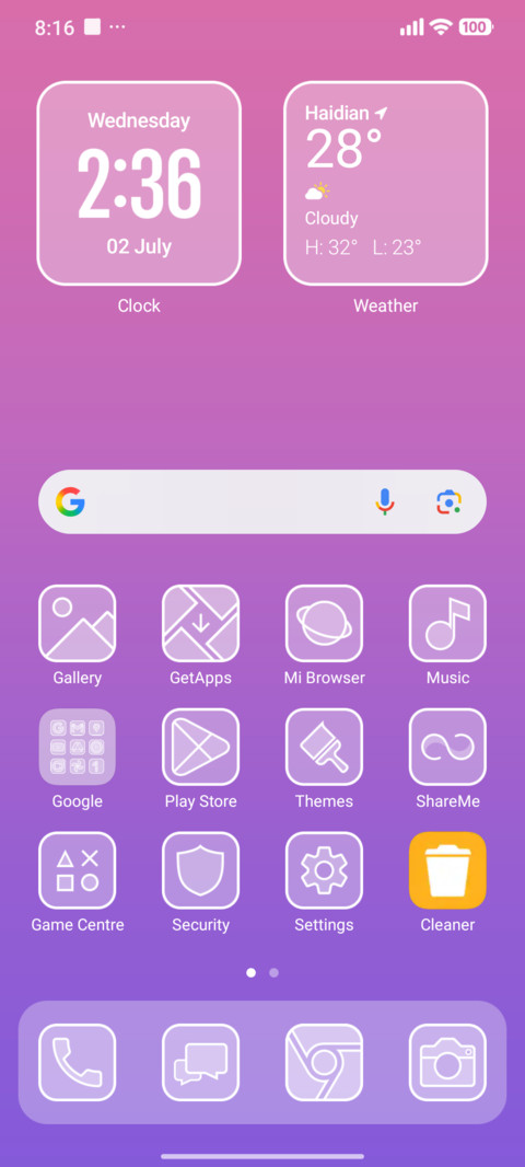 Whiteblur screenshot