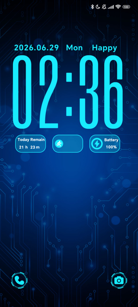Neon Tech Current screenshot