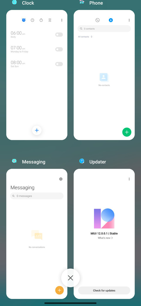 Fresh keyboard screenshot
