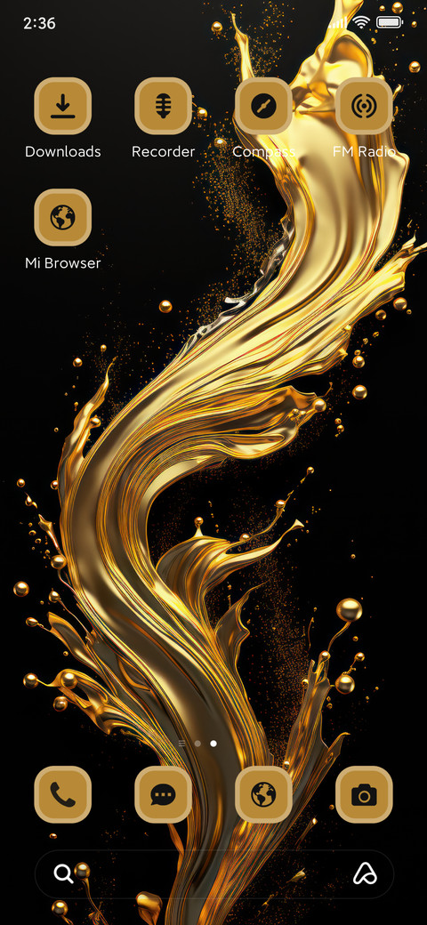 Golden Wave screenshot